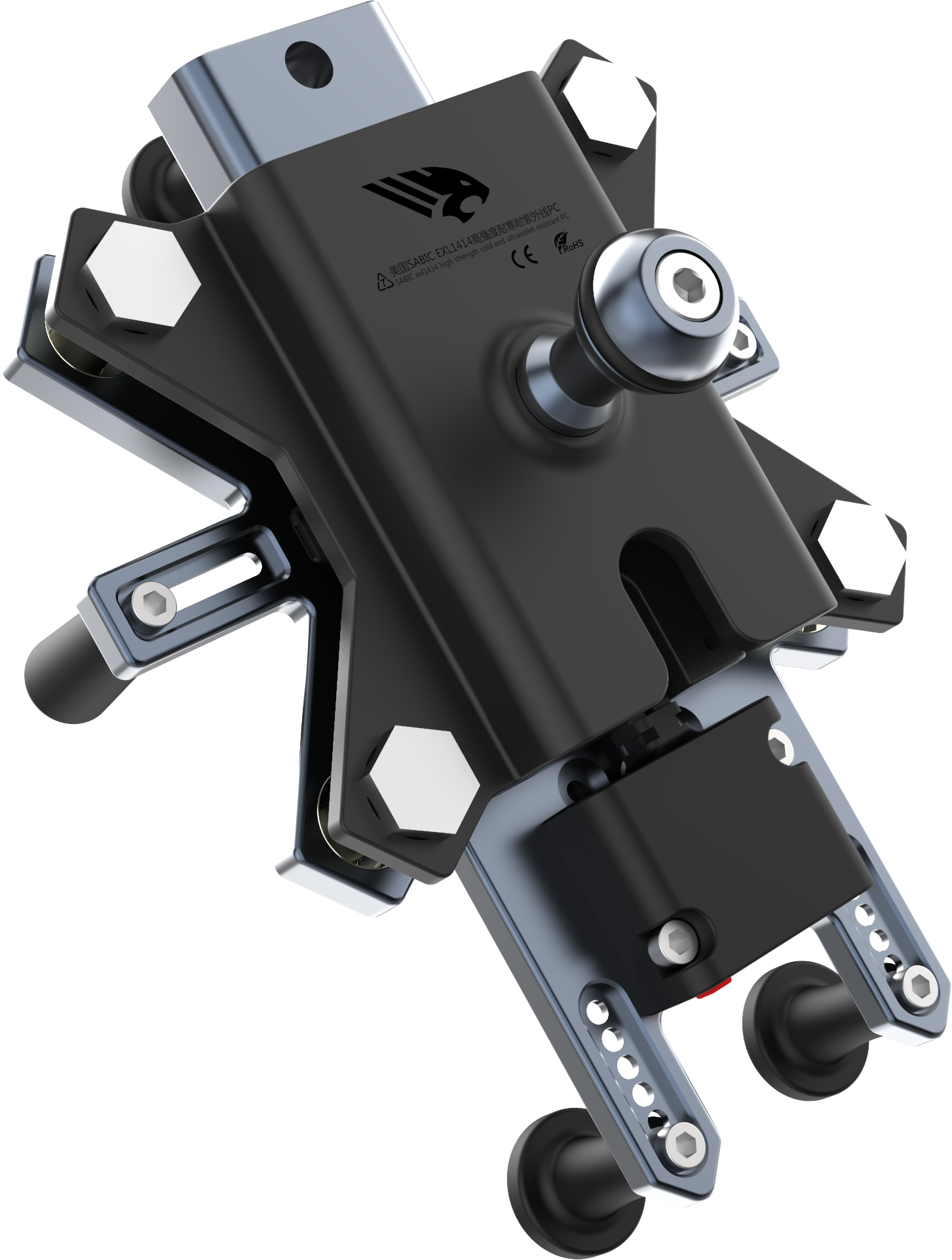 Motorcycle rider，Mobile phone bracket，locomotive，cross-country，shock absorption，magnetic suspension，