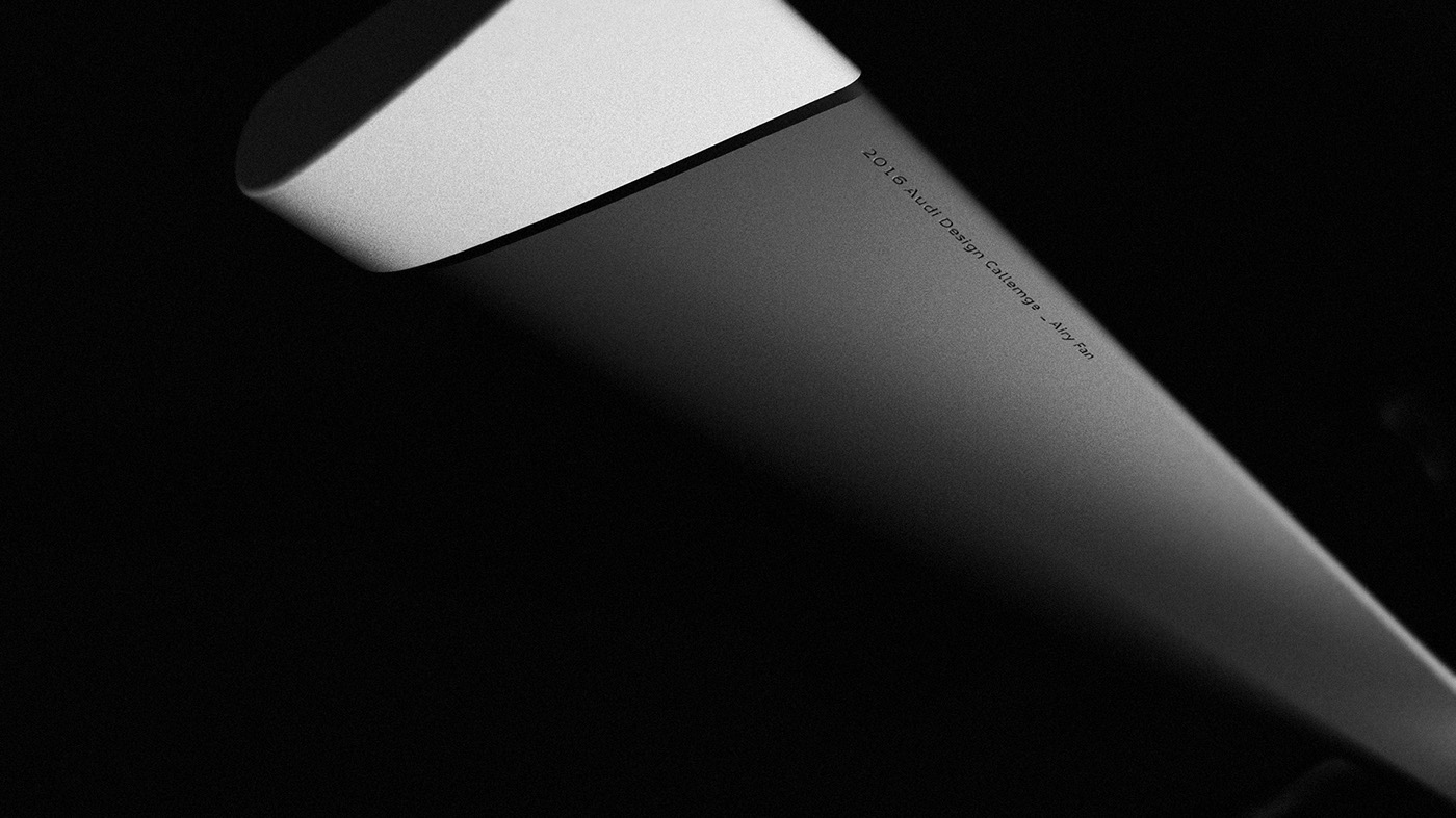 electric fan，audi，black，