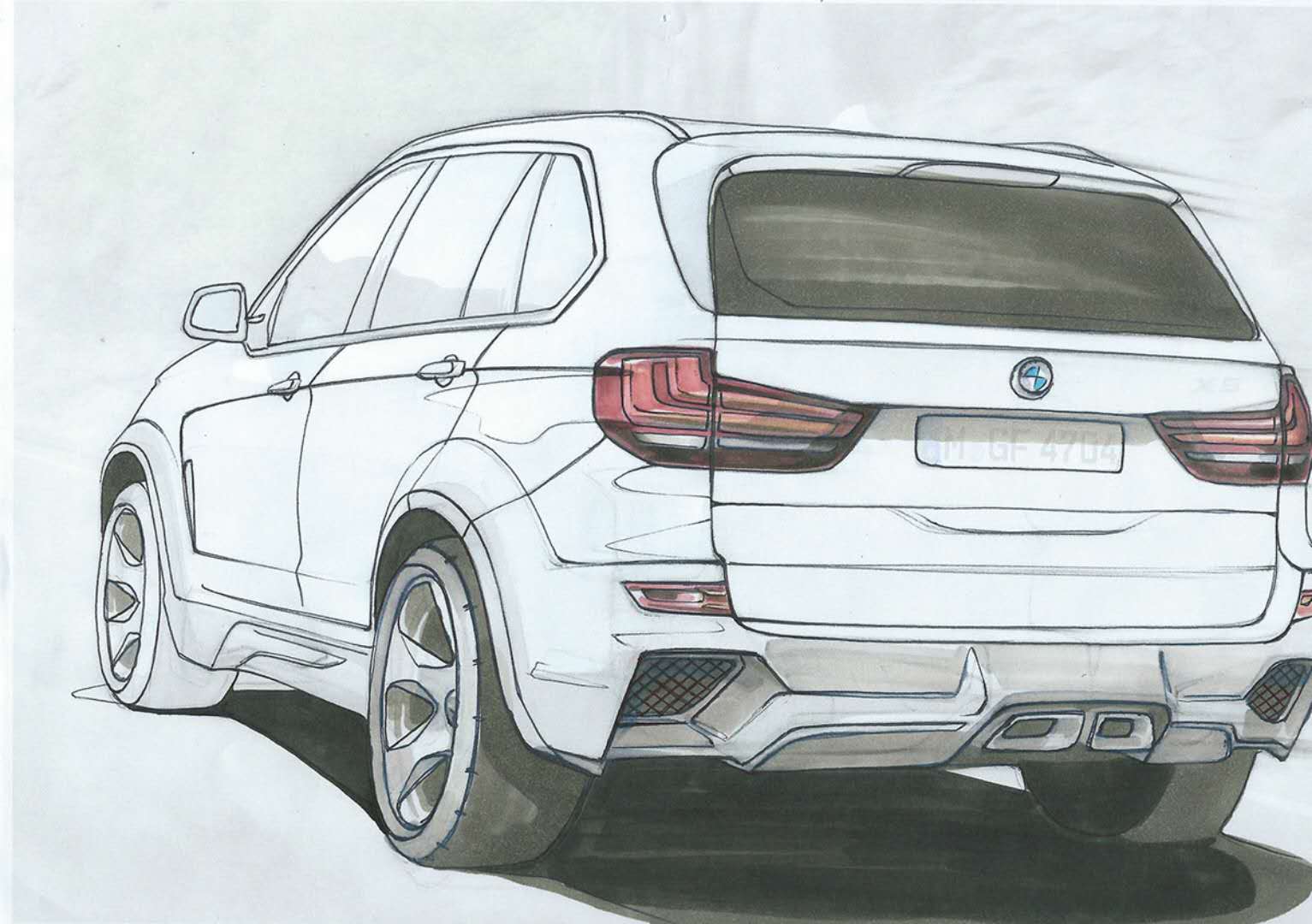 automobile，Hand drawn，automation，