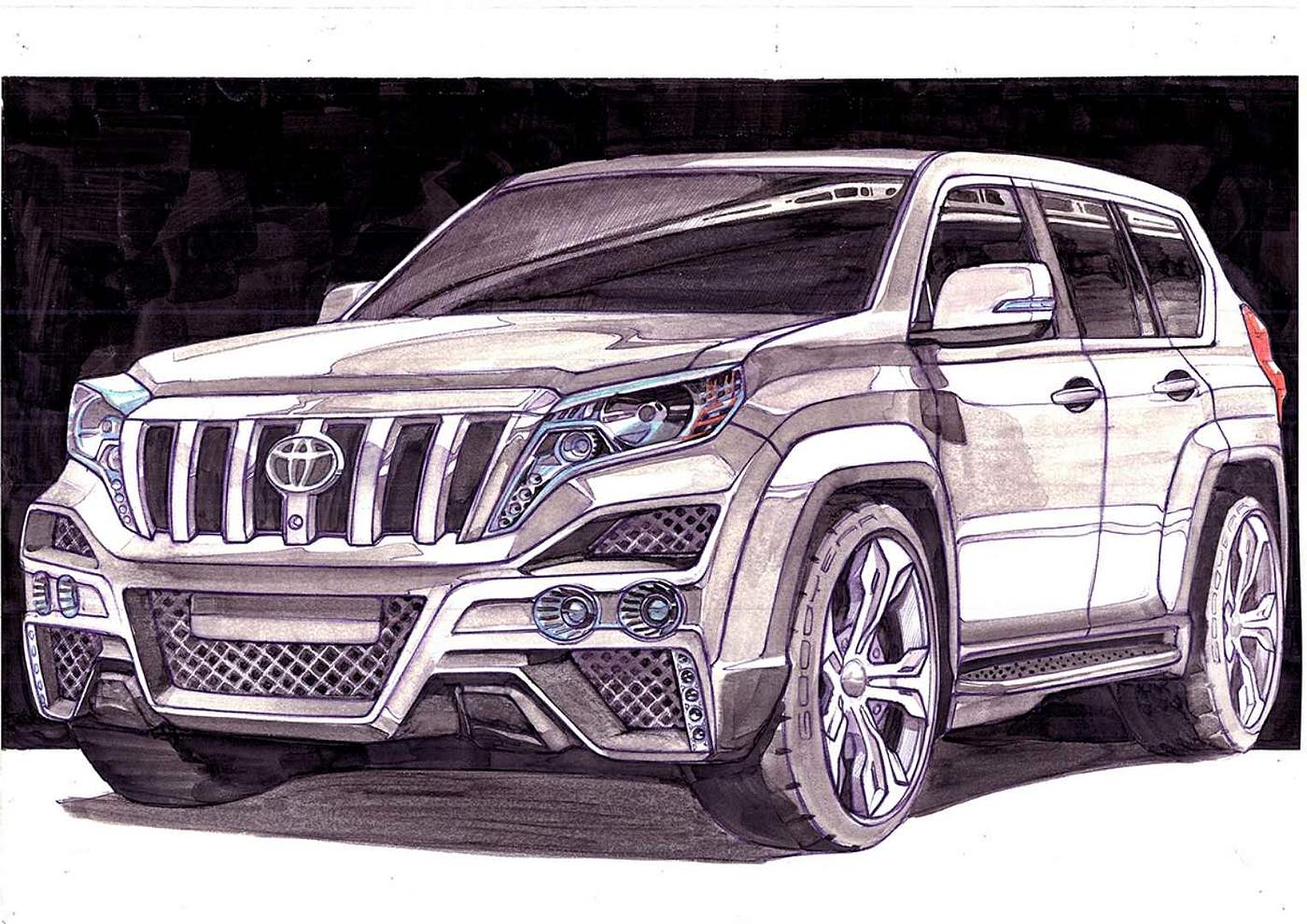 automobile，Hand drawn，automation，