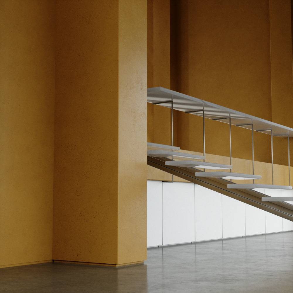 Art Space，Interior design，simple style ，Renders，Studio design，