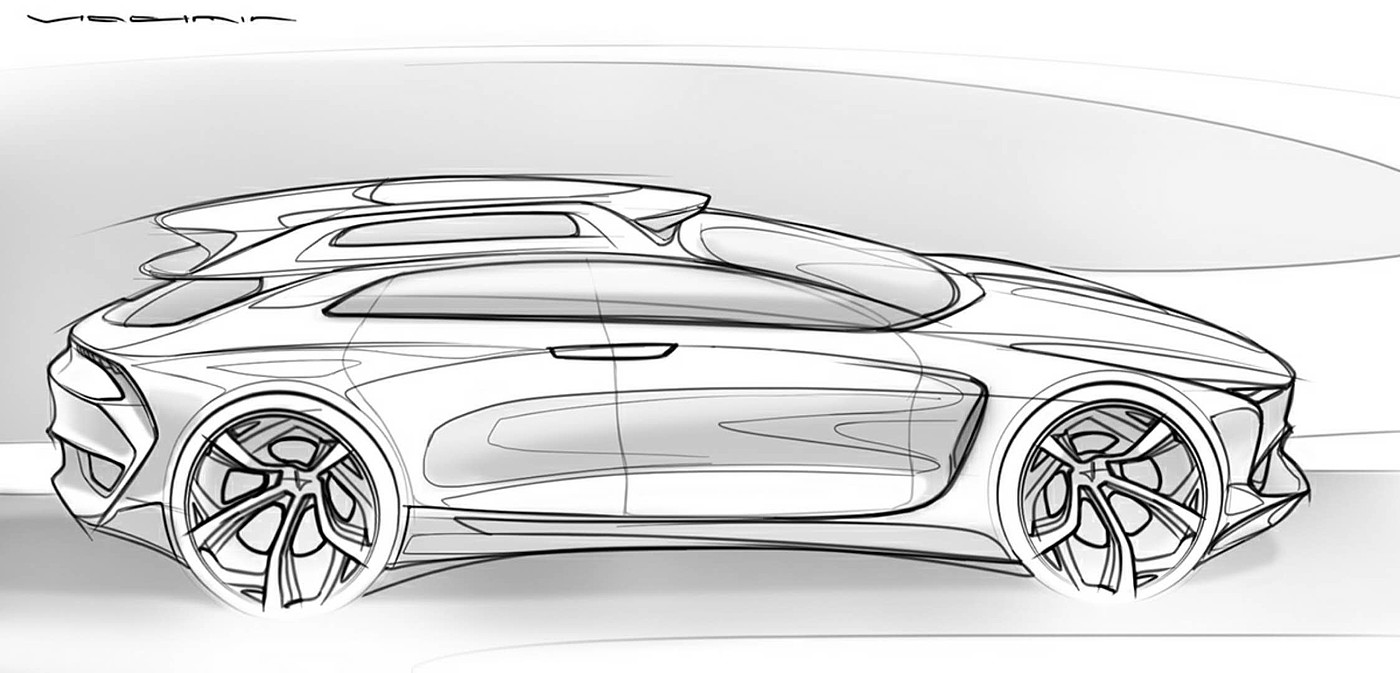 automobile，Hand drawn，automation，