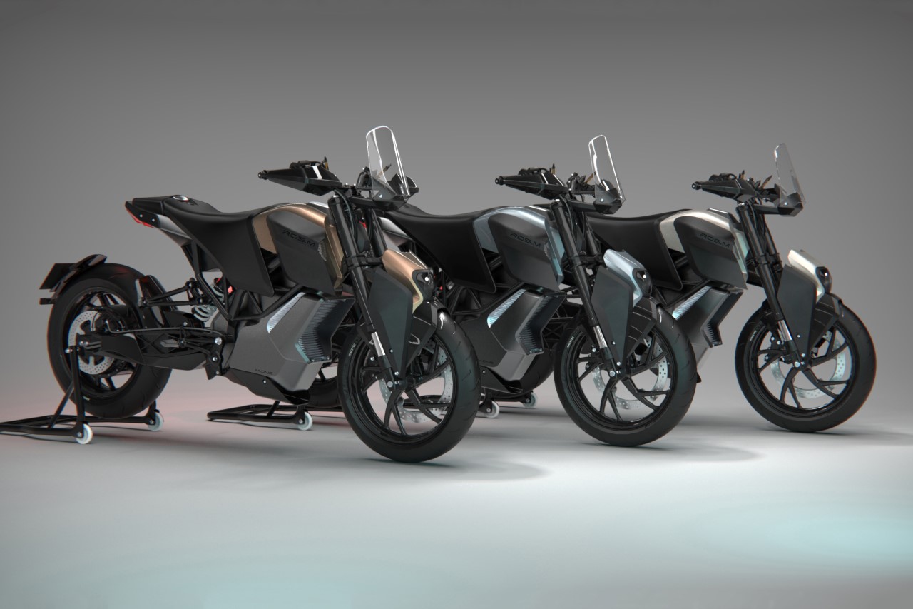 ROS.M，Electric motorcycle，Transportation tools，high-end，