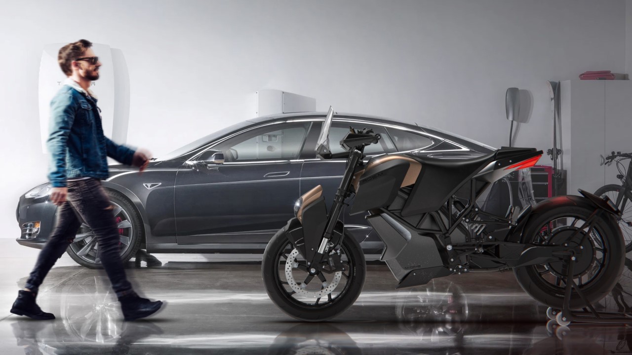 ROS.M，Electric motorcycle，Transportation tools，high-end，