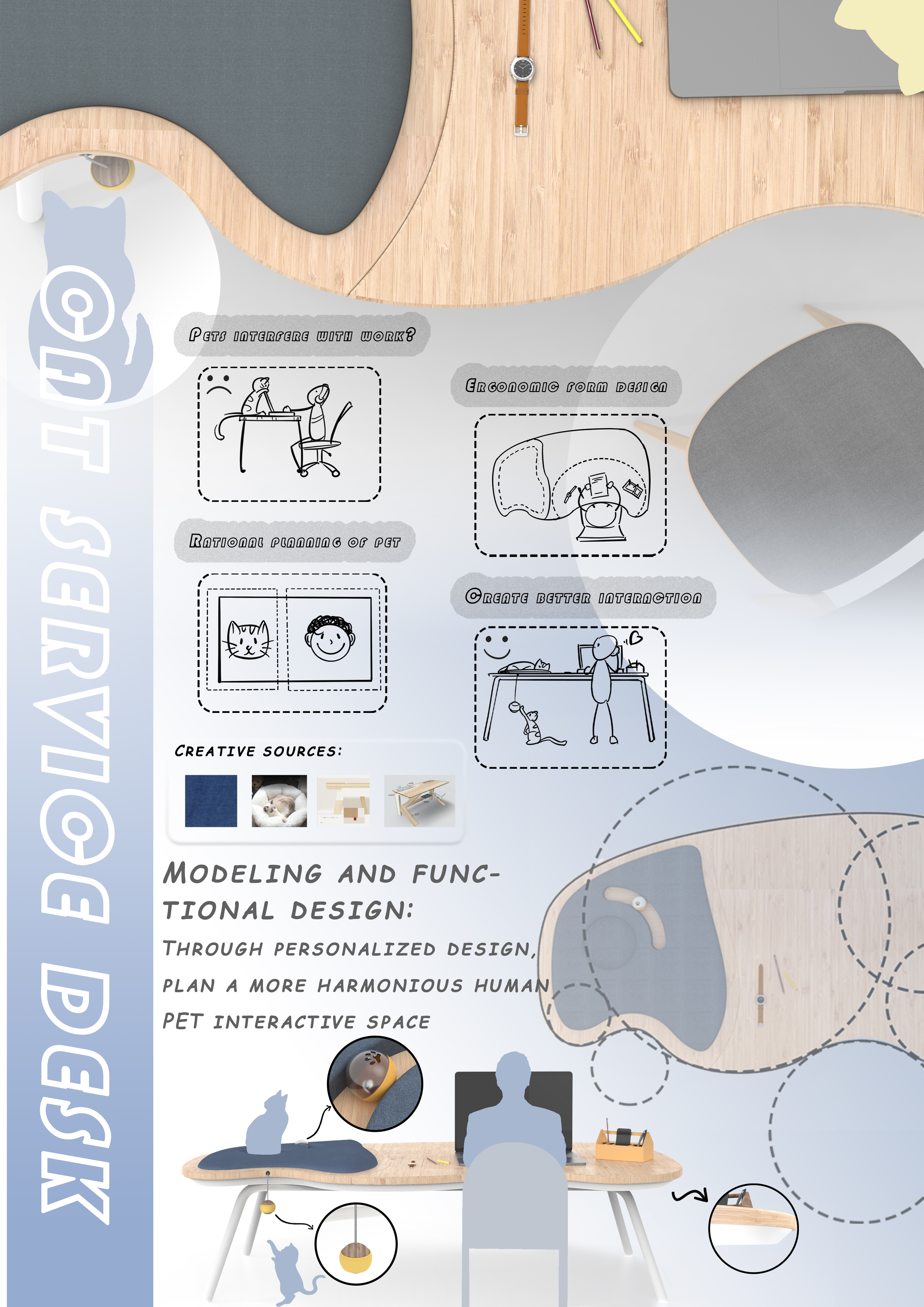 Kitty，furniture，Table，