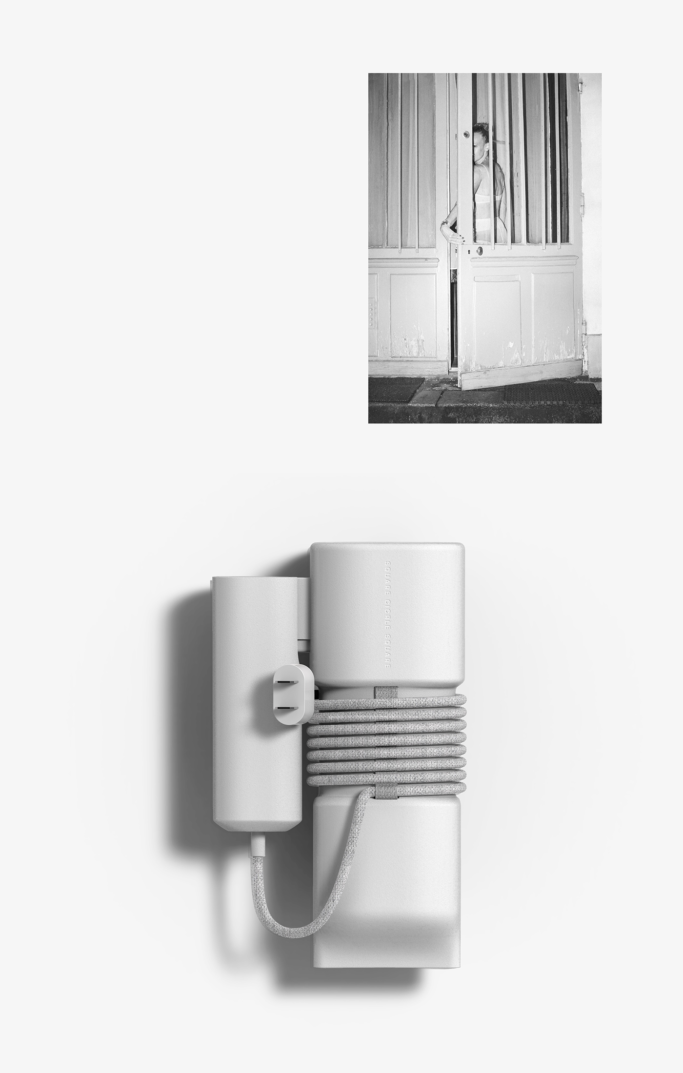 hair drier，white，Japanese ，