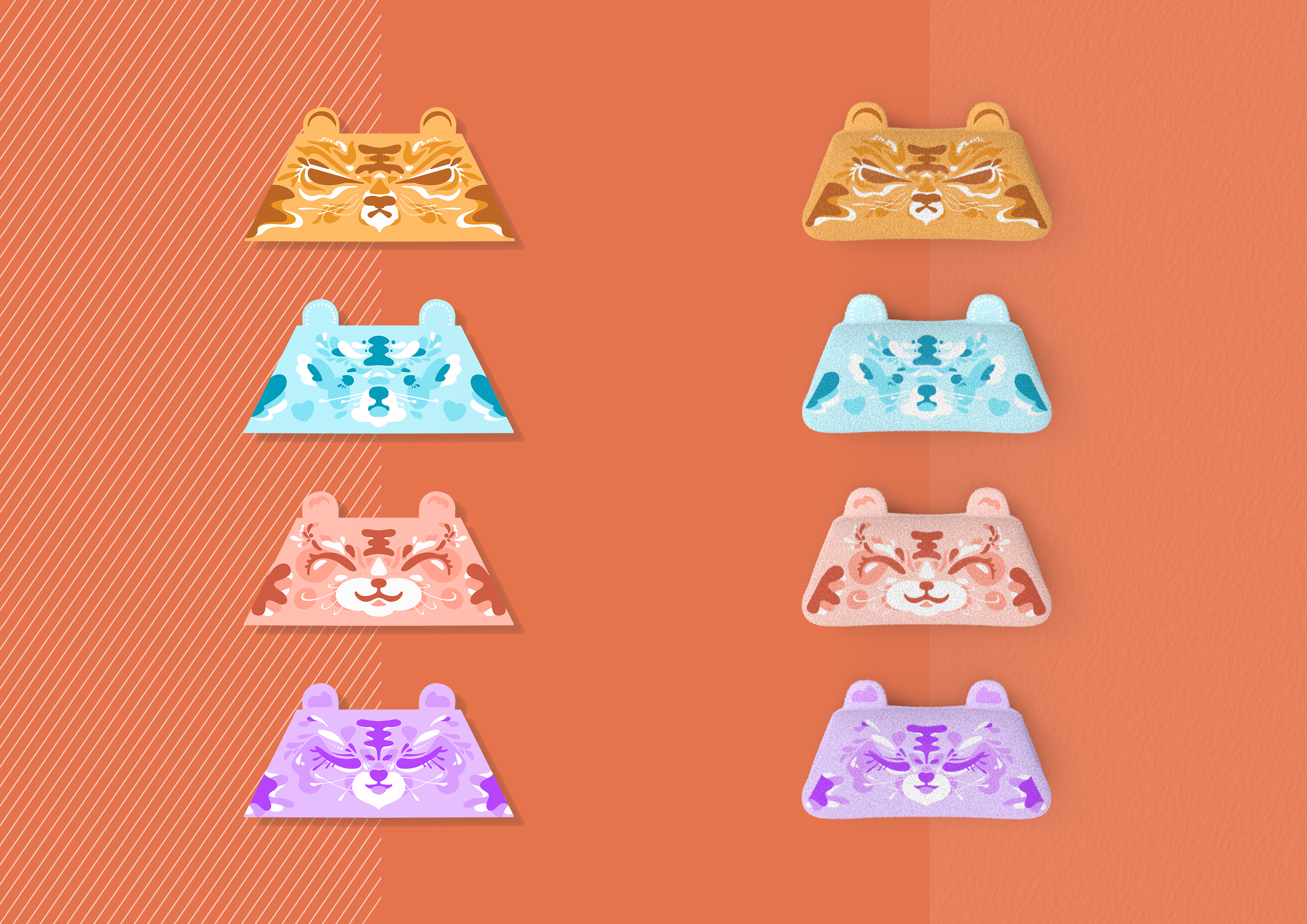 Hand warmer，Year of the tiger，the Chinese zodiac，Winter Olympics，