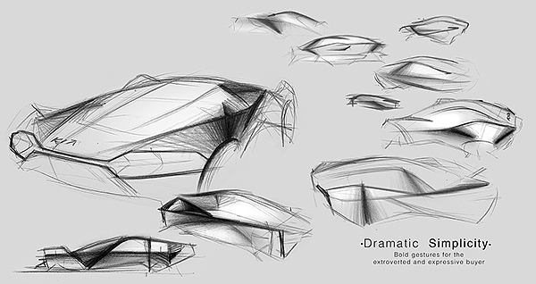 Super，Automobile design，sketch，Graduation project，industrial design，