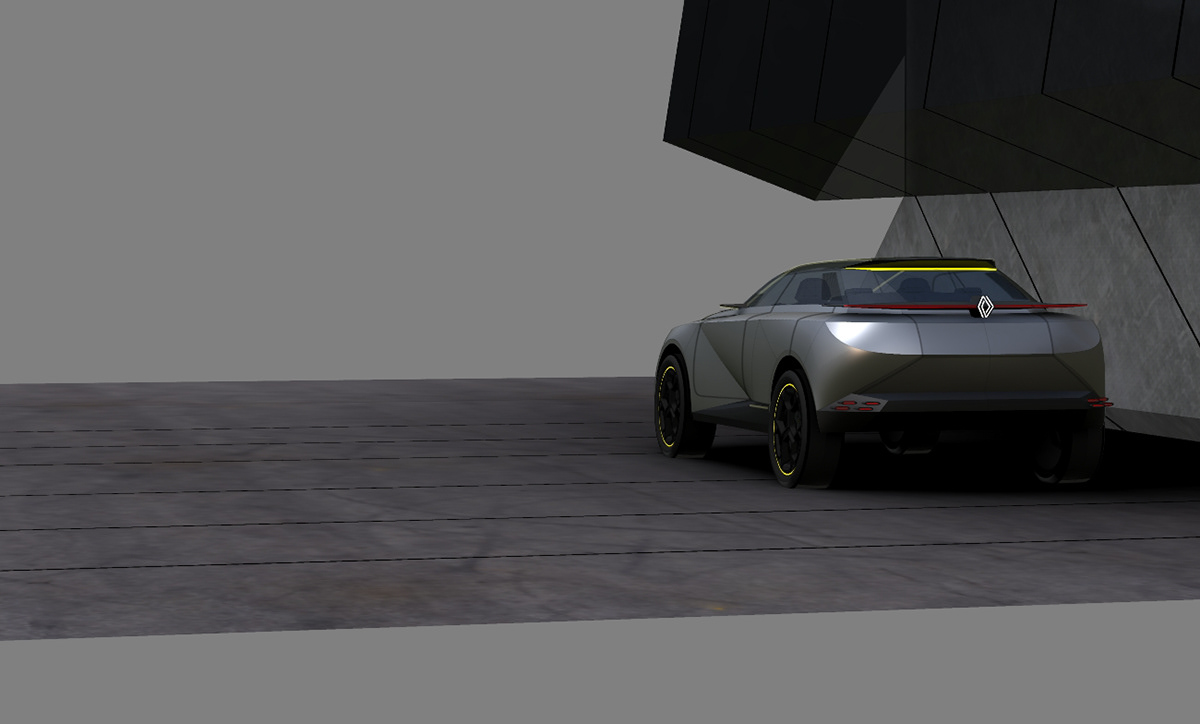 Dudu Beard，Reno rVSV á，Automobile design，Streamlined design，Renault Rvsvá，