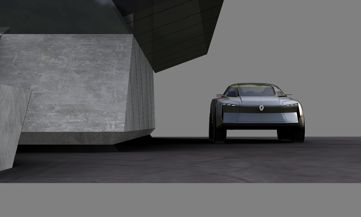 Dudu Beard，Reno rVSV á，Automobile design，Streamlined design，Renault Rvsvá，