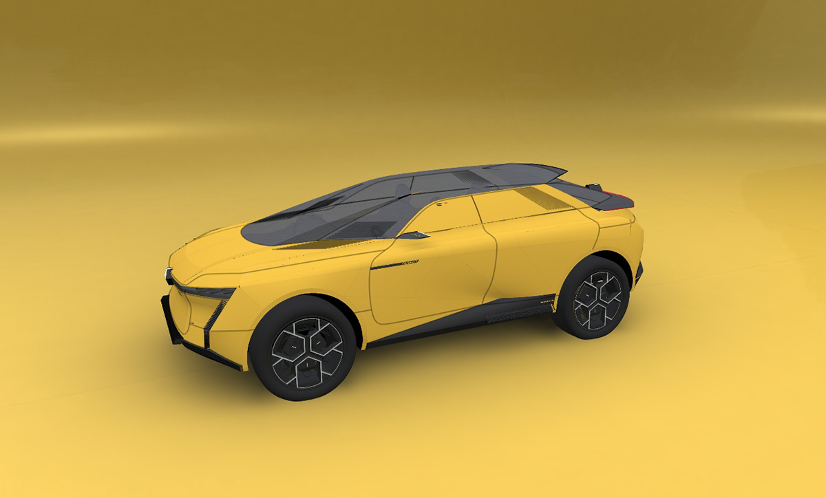 Dudu Beard，Reno rVSV á，Automobile design，Streamlined design，Renault Rvsvá，