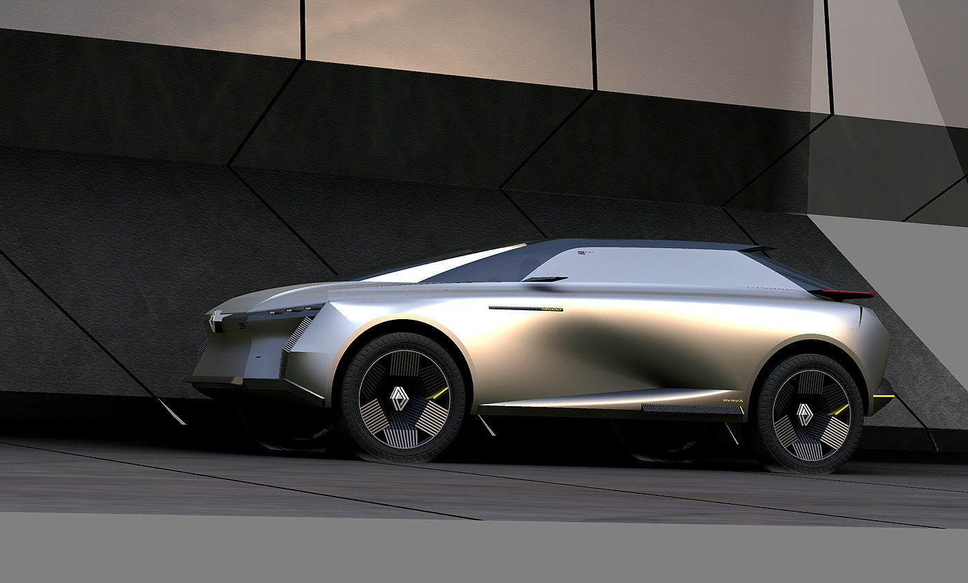 Dudu Beard，Reno rVSV á，Automobile design，Streamlined design，Renault Rvsvá，