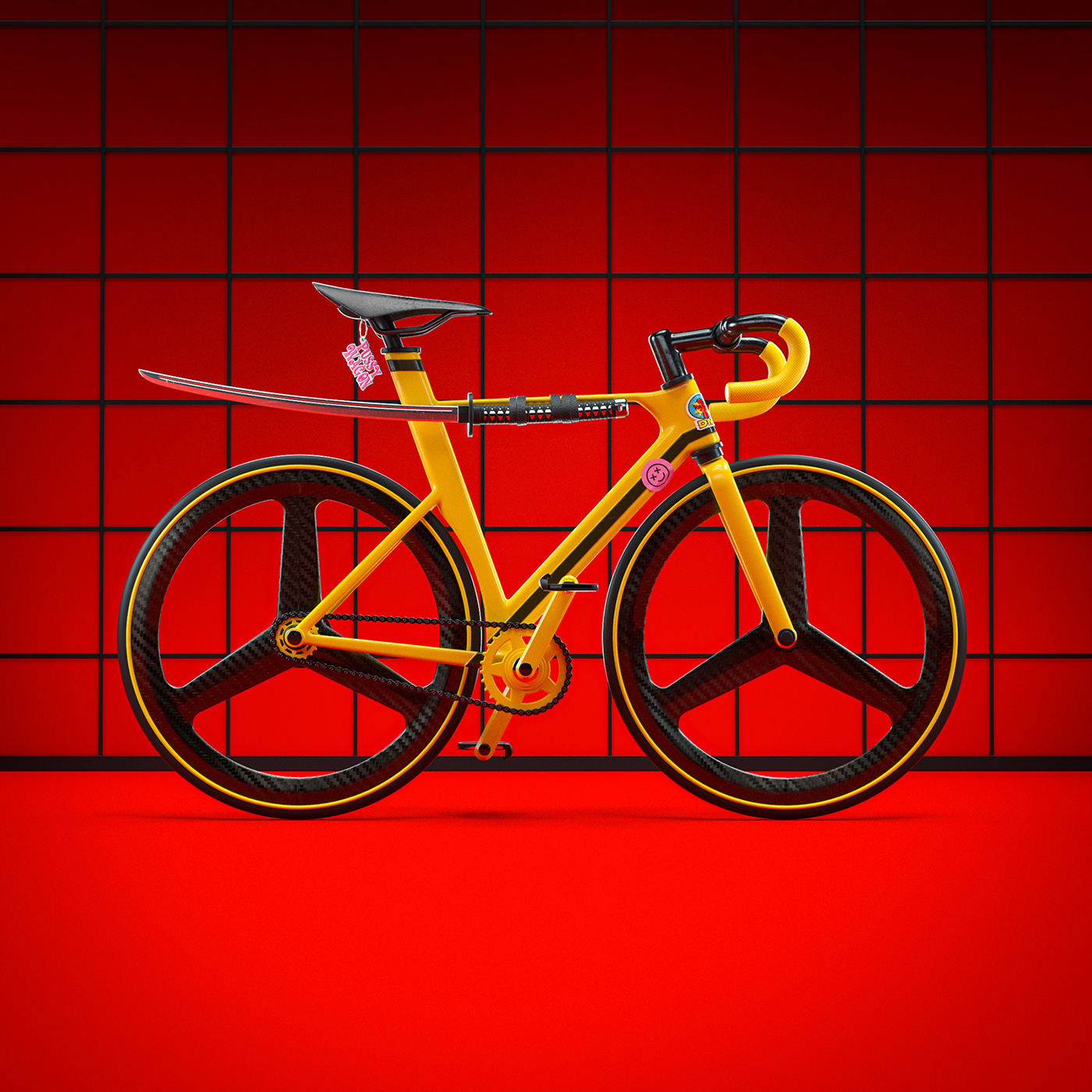 Cycl:R，NFT，Program bicycle，3d，