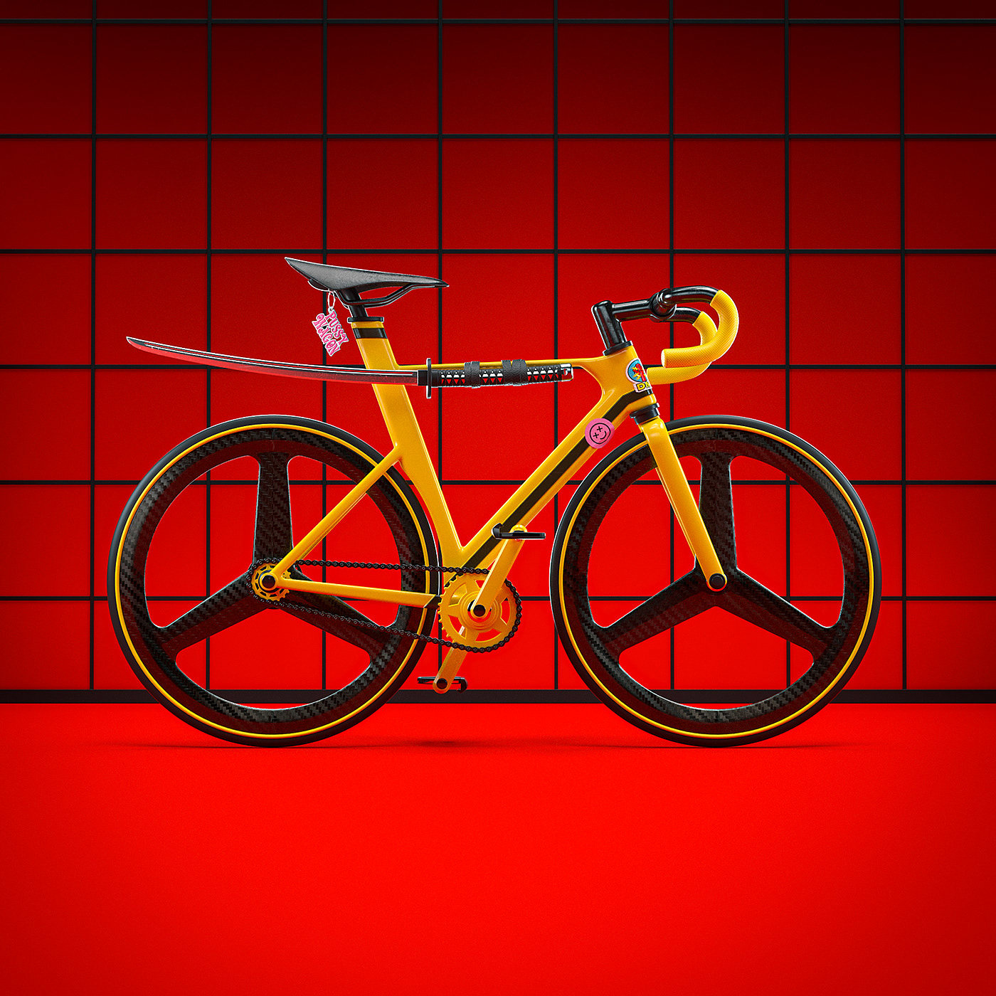 Cycl:R，NFT，Program bicycle，3d，