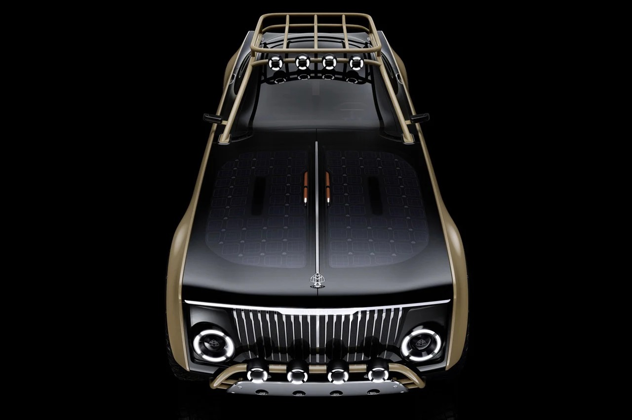 Mercedes Benz，Virgil abloh project，Maybach coupe SUV，VIRGIL，Automobile design，Electric concept Coupe，