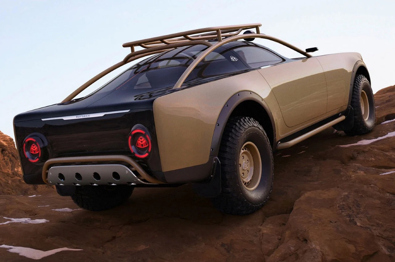 Mercedes Benz，Virgil abloh project，Maybach coupe SUV，VIRGIL，Automobile design，Electric concept Coupe，