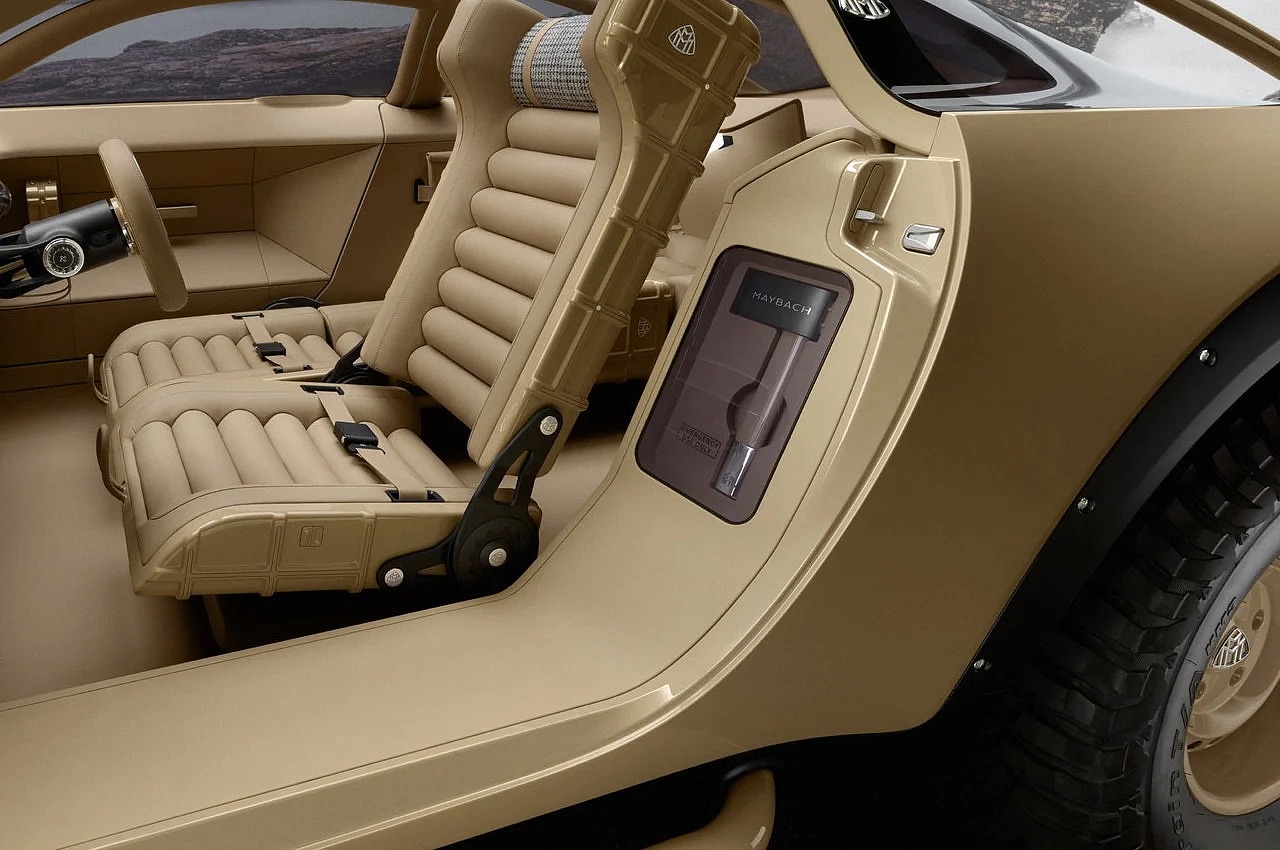 Mercedes Benz，Virgil abloh project，Maybach coupe SUV，VIRGIL，Automobile design，Electric concept Coupe，