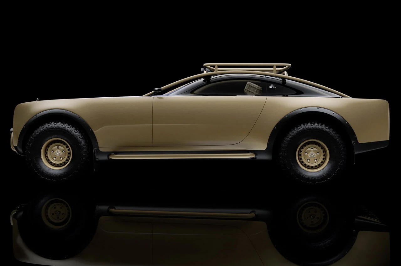 Mercedes Benz，Virgil abloh project，Maybach coupe SUV，VIRGIL，Automobile design，Electric concept Coupe，