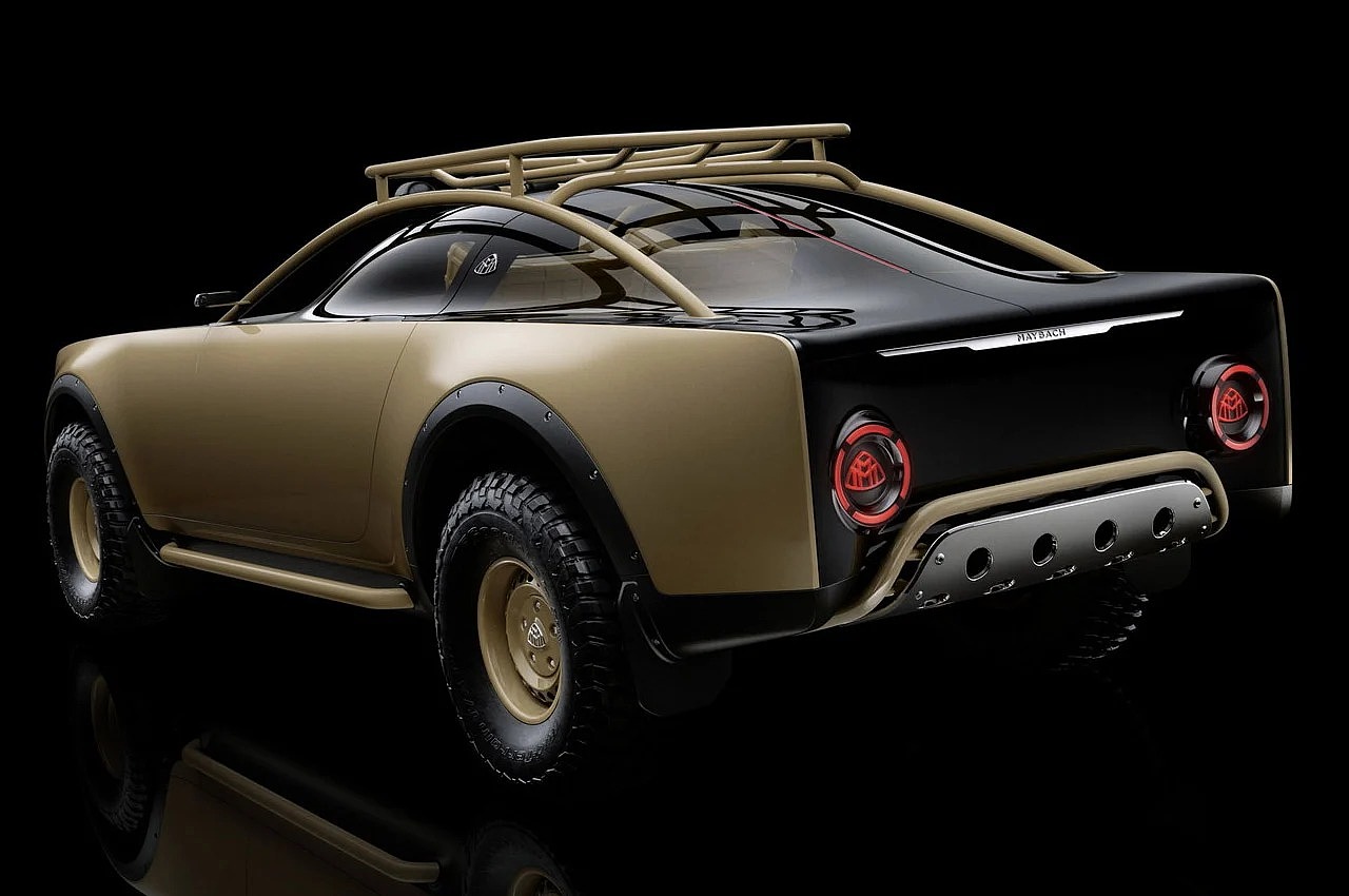 Mercedes Benz，Virgil abloh project，Maybach coupe SUV，VIRGIL，Automobile design，Electric concept Coupe，