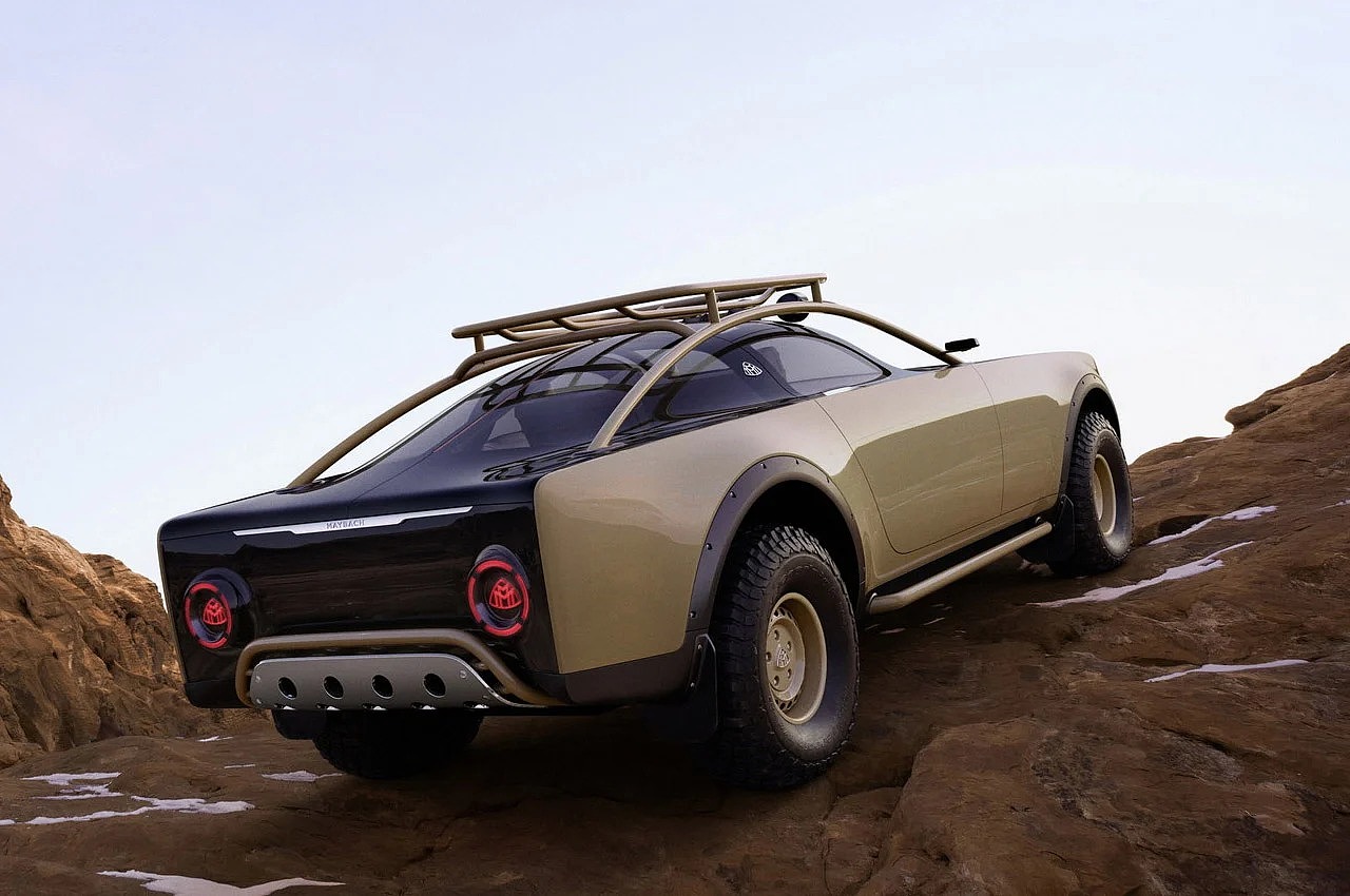Mercedes Benz，Virgil abloh project，Maybach coupe SUV，VIRGIL，Automobile design，Electric concept Coupe，