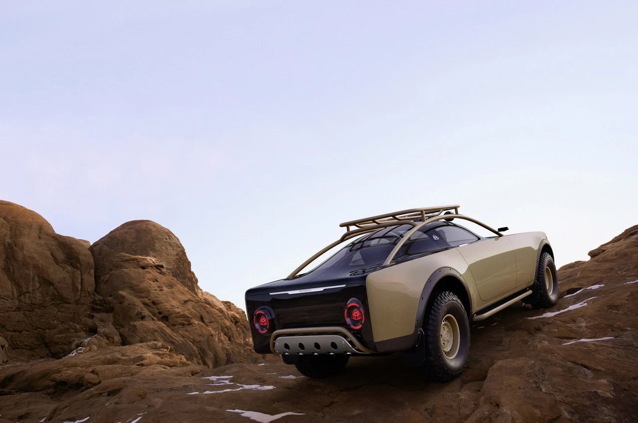 Mercedes Benz，Virgil abloh project，Maybach coupe SUV，VIRGIL，Automobile design，Electric concept Coupe，