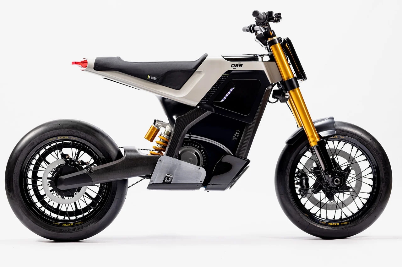 sleek dab 全电动超级摩托车造型 轻量化美学,重新定义城市交通!