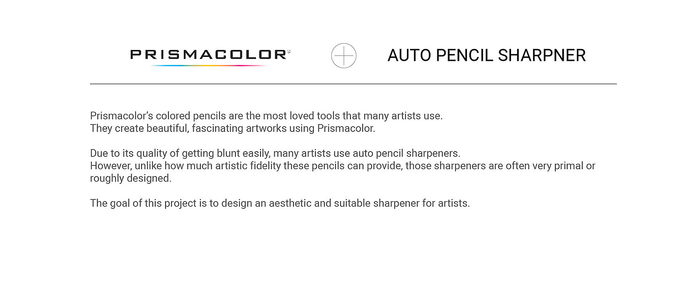 pencil sharpener，Prismacolor，product design，