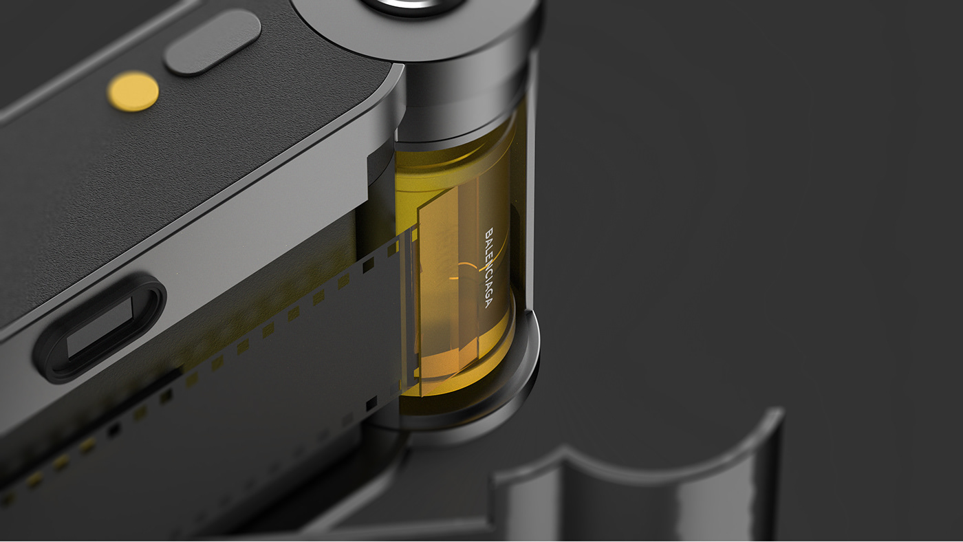 Balenciaga，film camera ，Filter，product design，