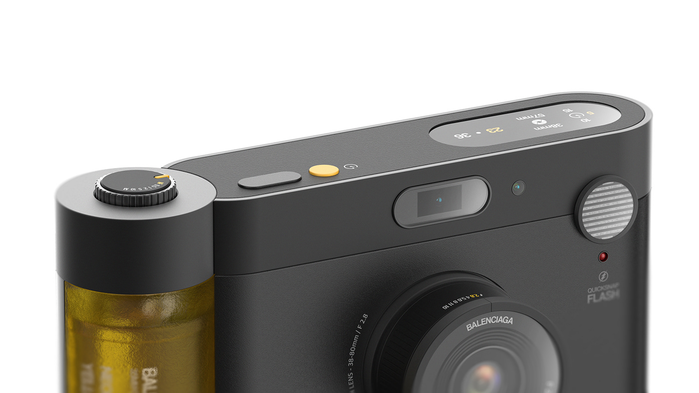 Balenciaga，film camera ，Filter，product design，