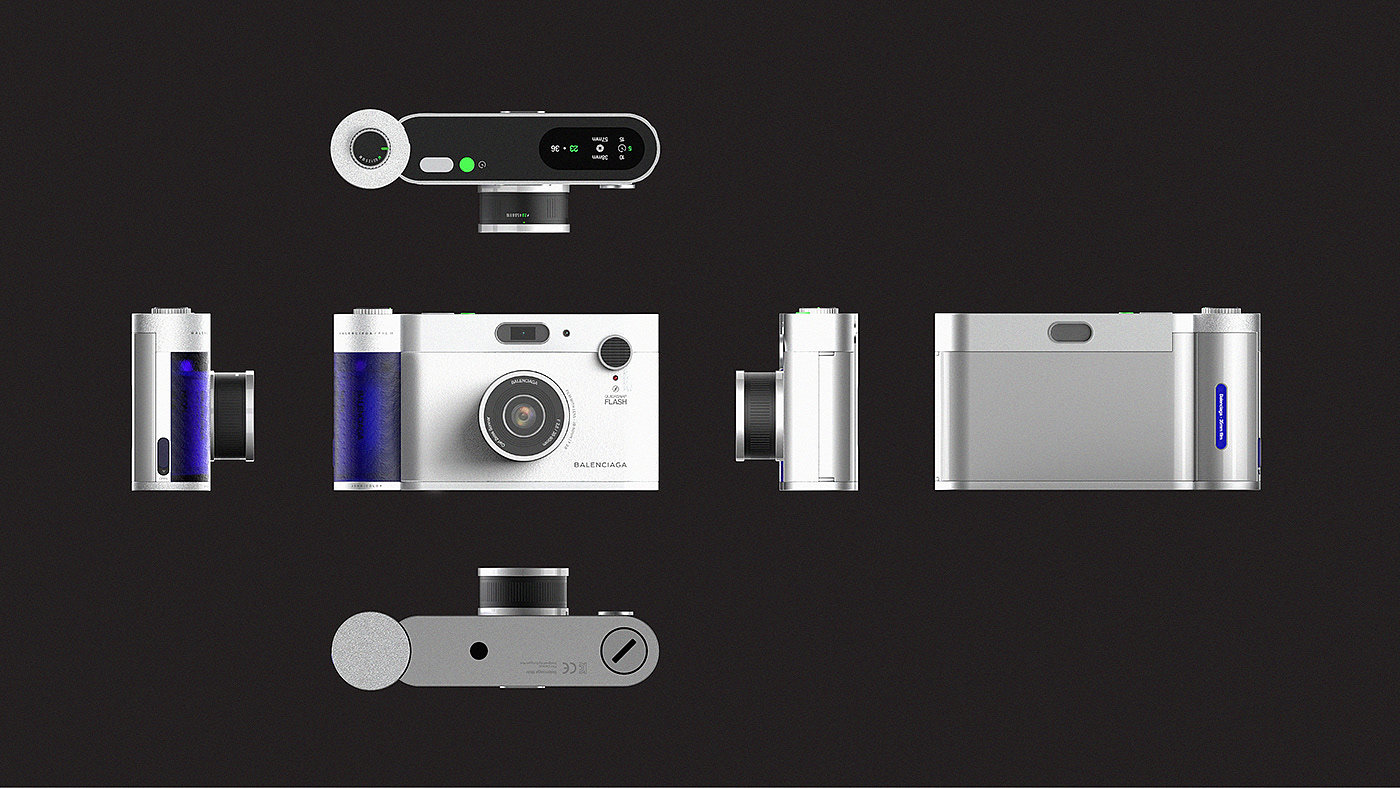 Balenciaga，film camera ，Filter，product design，