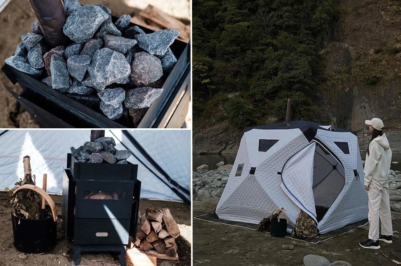 Tent，furnace，sauna，
