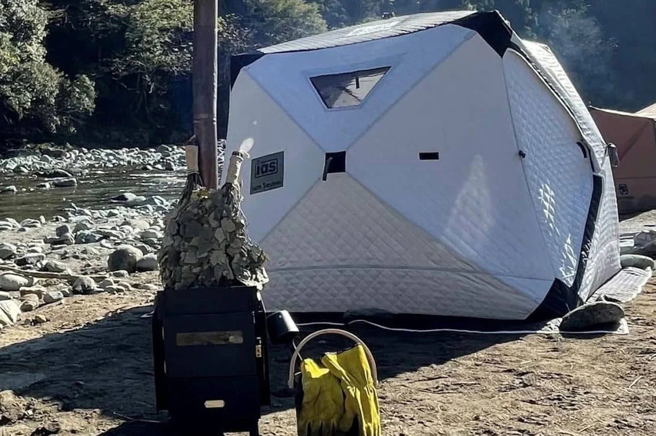 Tent，furnace，sauna，