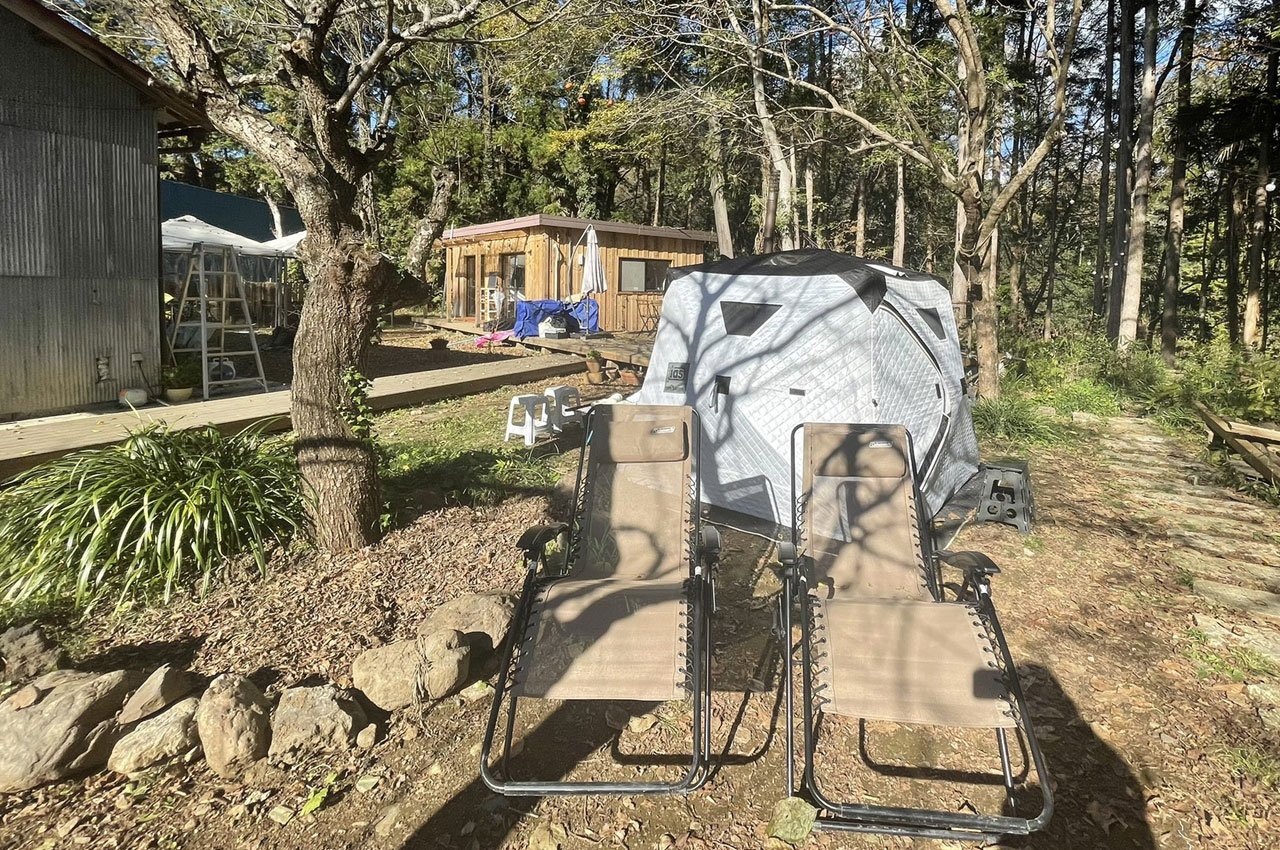 Tent，furnace，sauna，