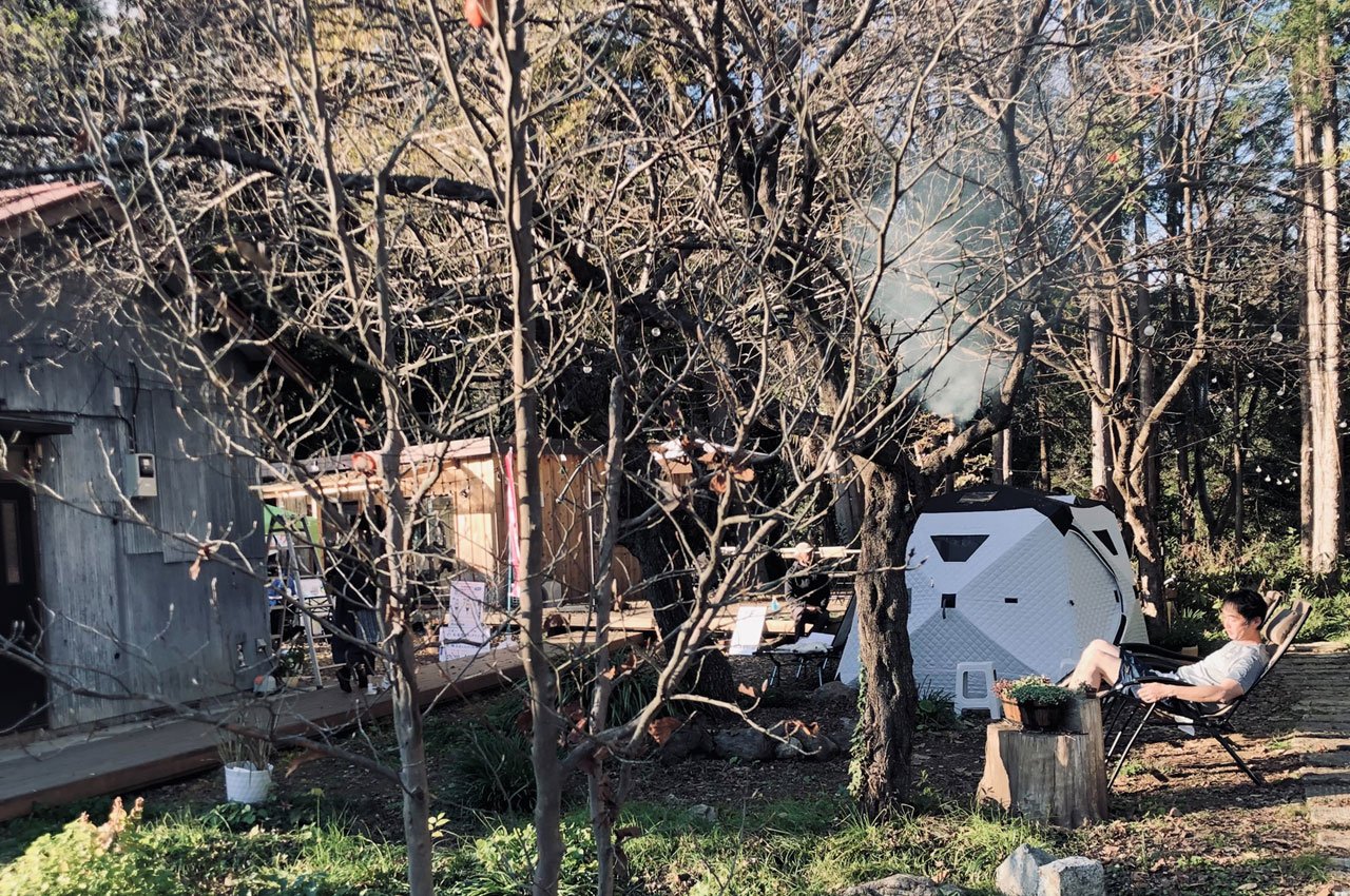 Tent，furnace，sauna，