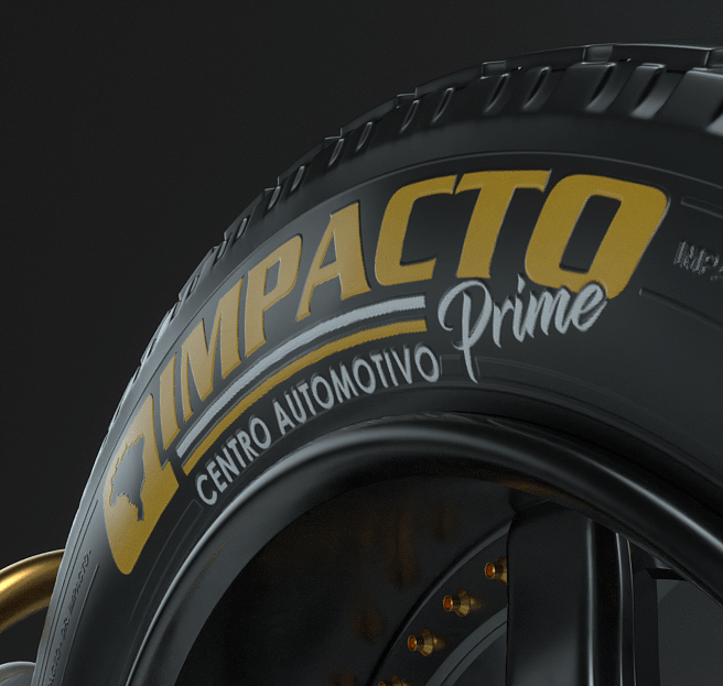 Impact prime，tyre，mascot，