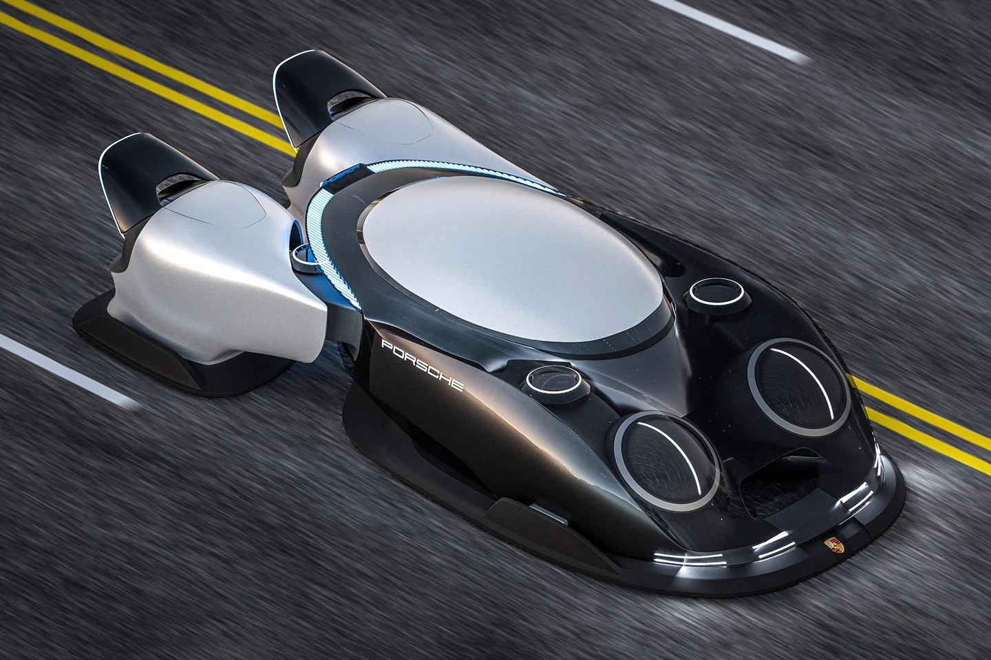 Porsche，Concept Car，future，