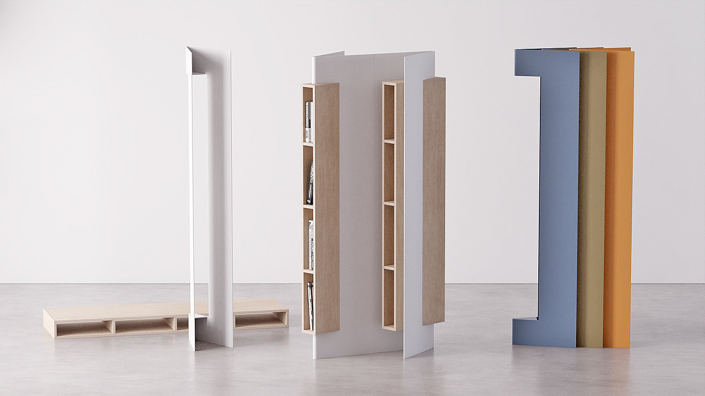bookshelf，furniture，books，