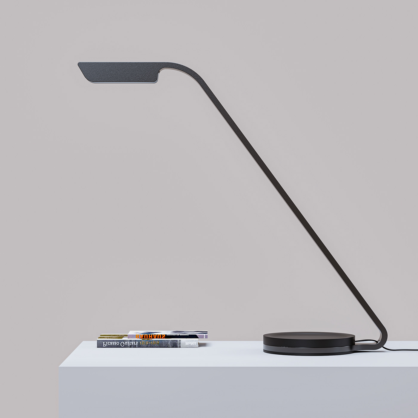 Desk lamp，Flex，product design，Minimalist，