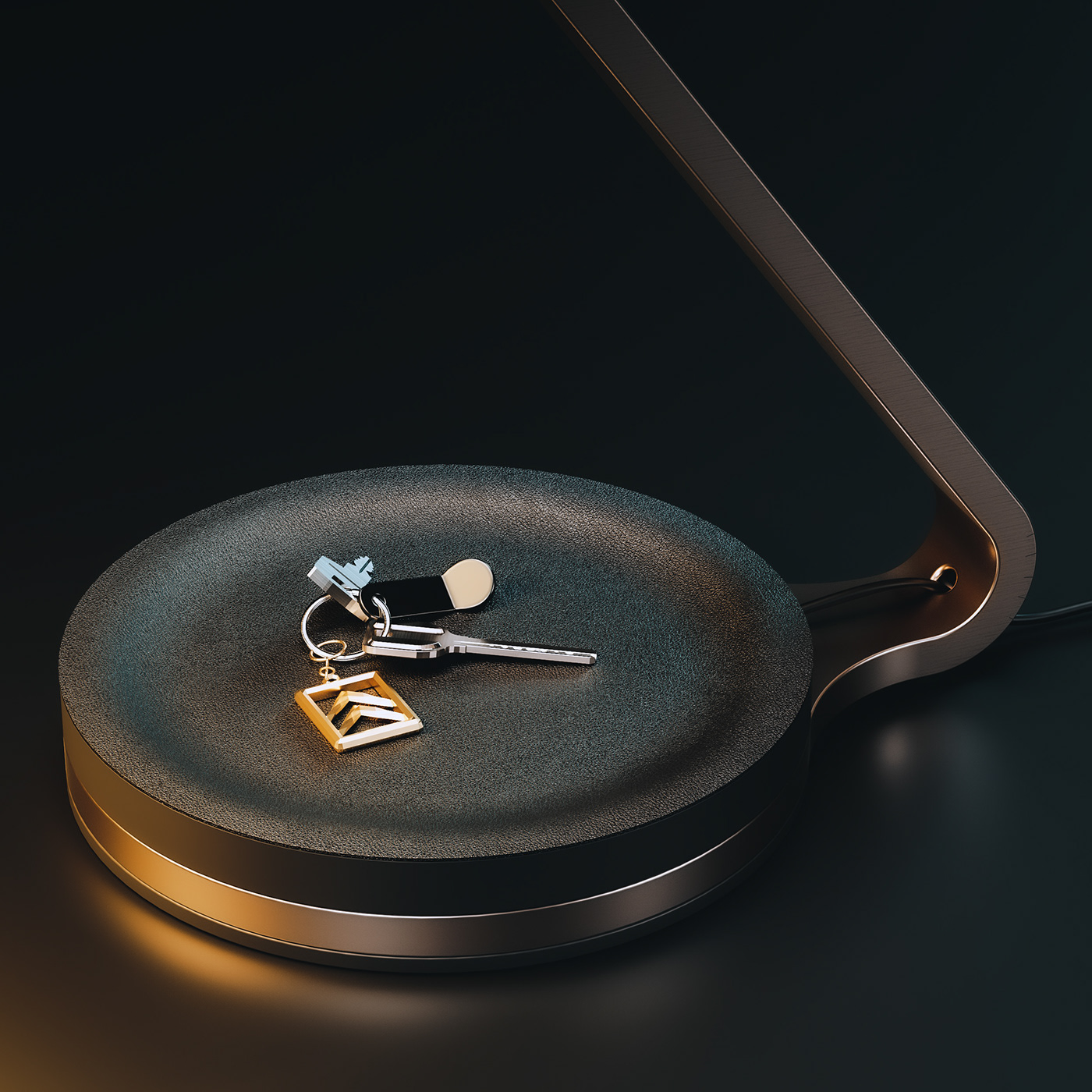 Desk lamp，Flex，product design，Minimalist，