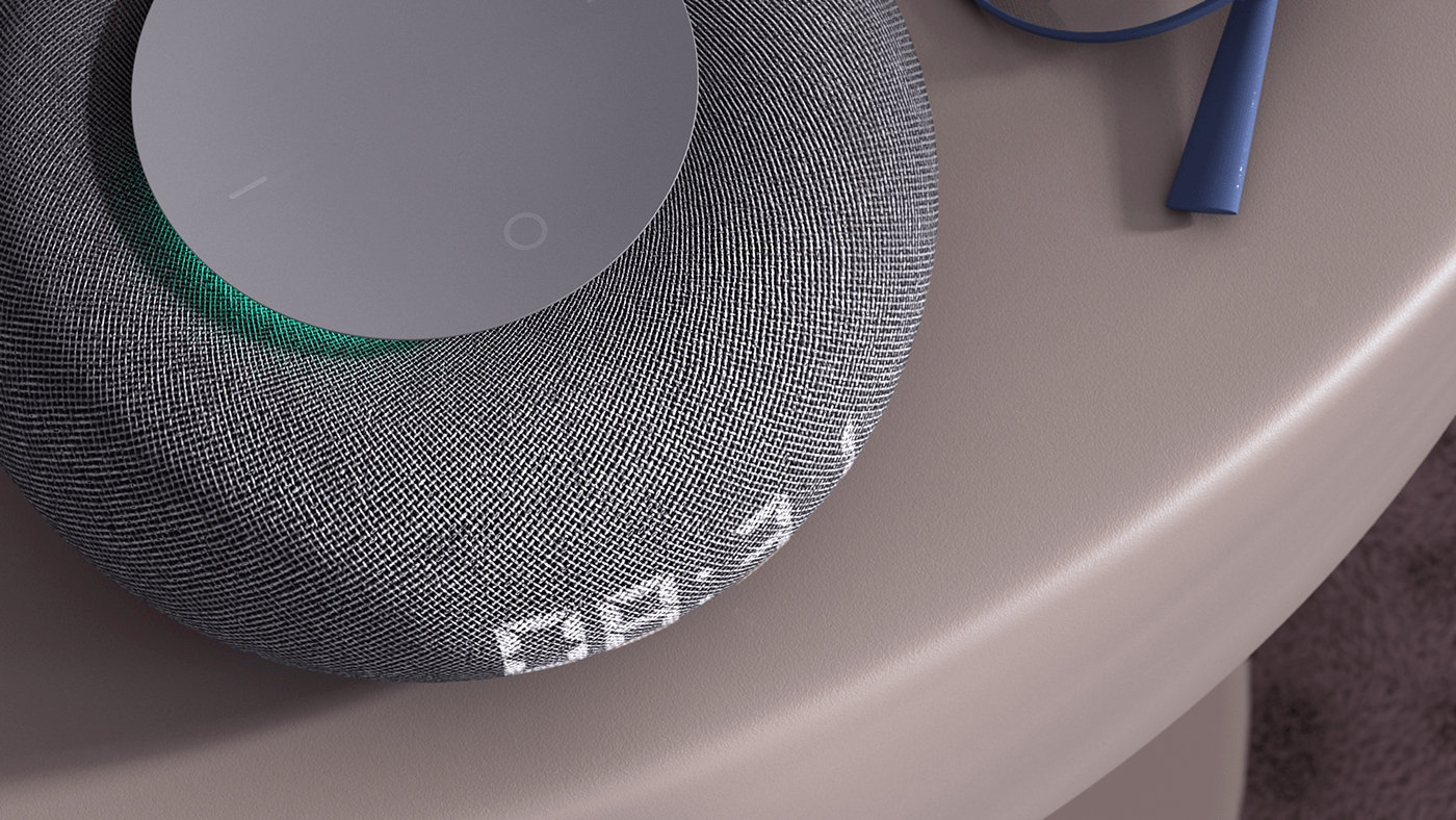 speaker，Clock，c4d，