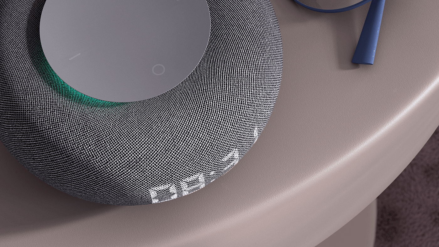 speaker，Clock，c4d，