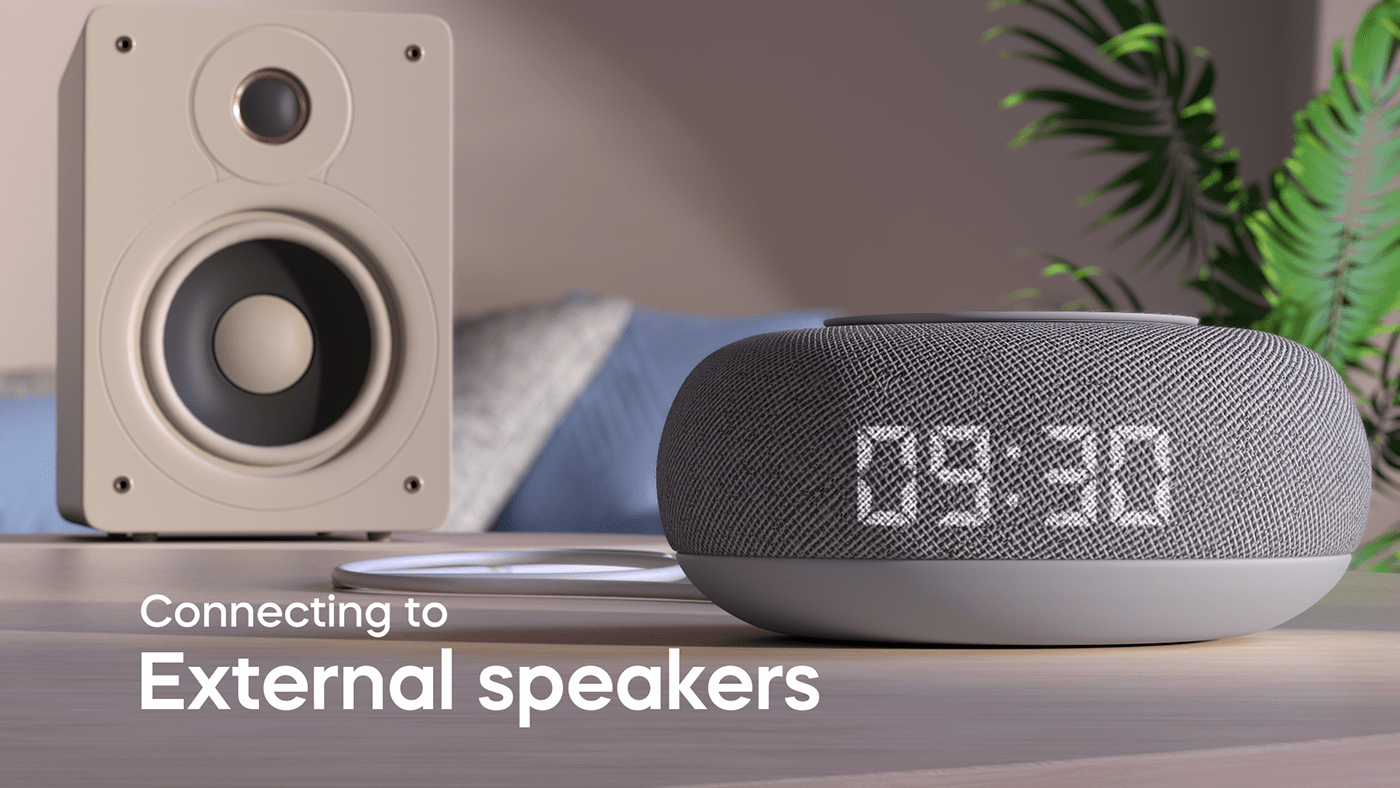 speaker，Clock，c4d，