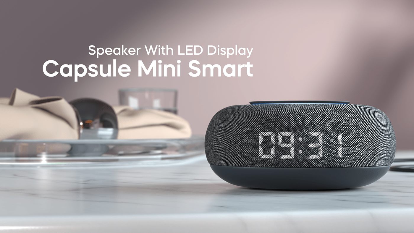 speaker，Clock，c4d，