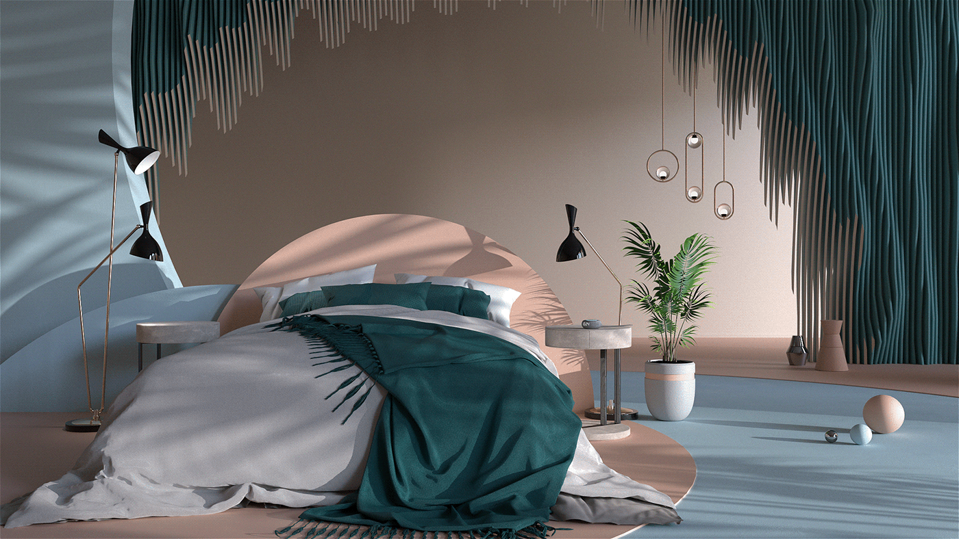 speaker，Clock，c4d，