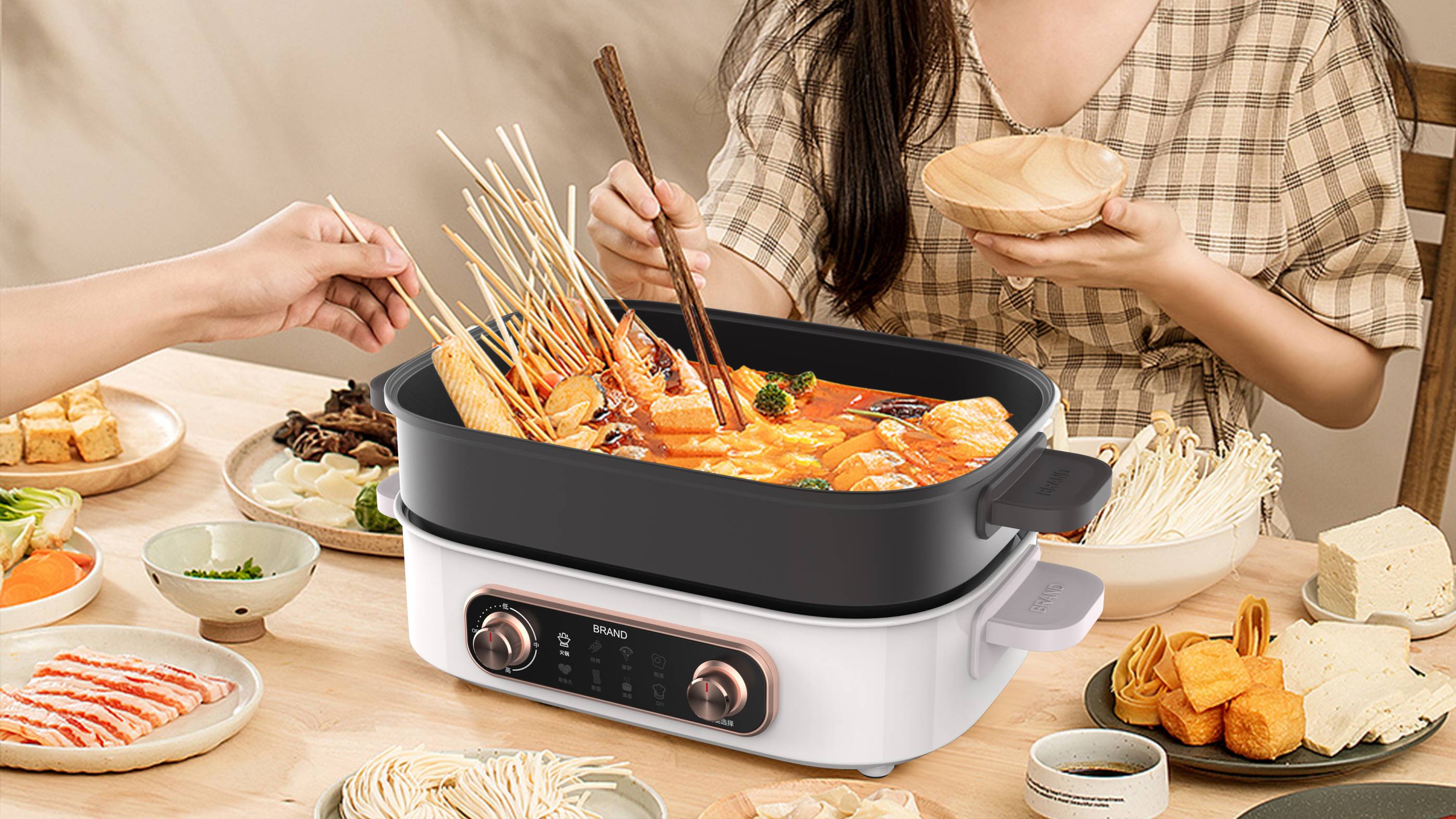grossag，Multifunctional cooking pot，