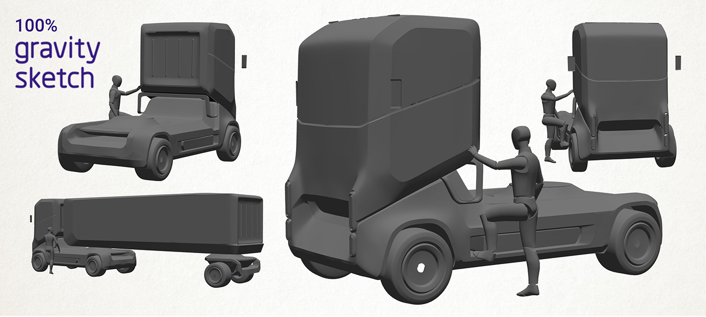 Spencer Schulte，truck，Rivian Semi Truck，