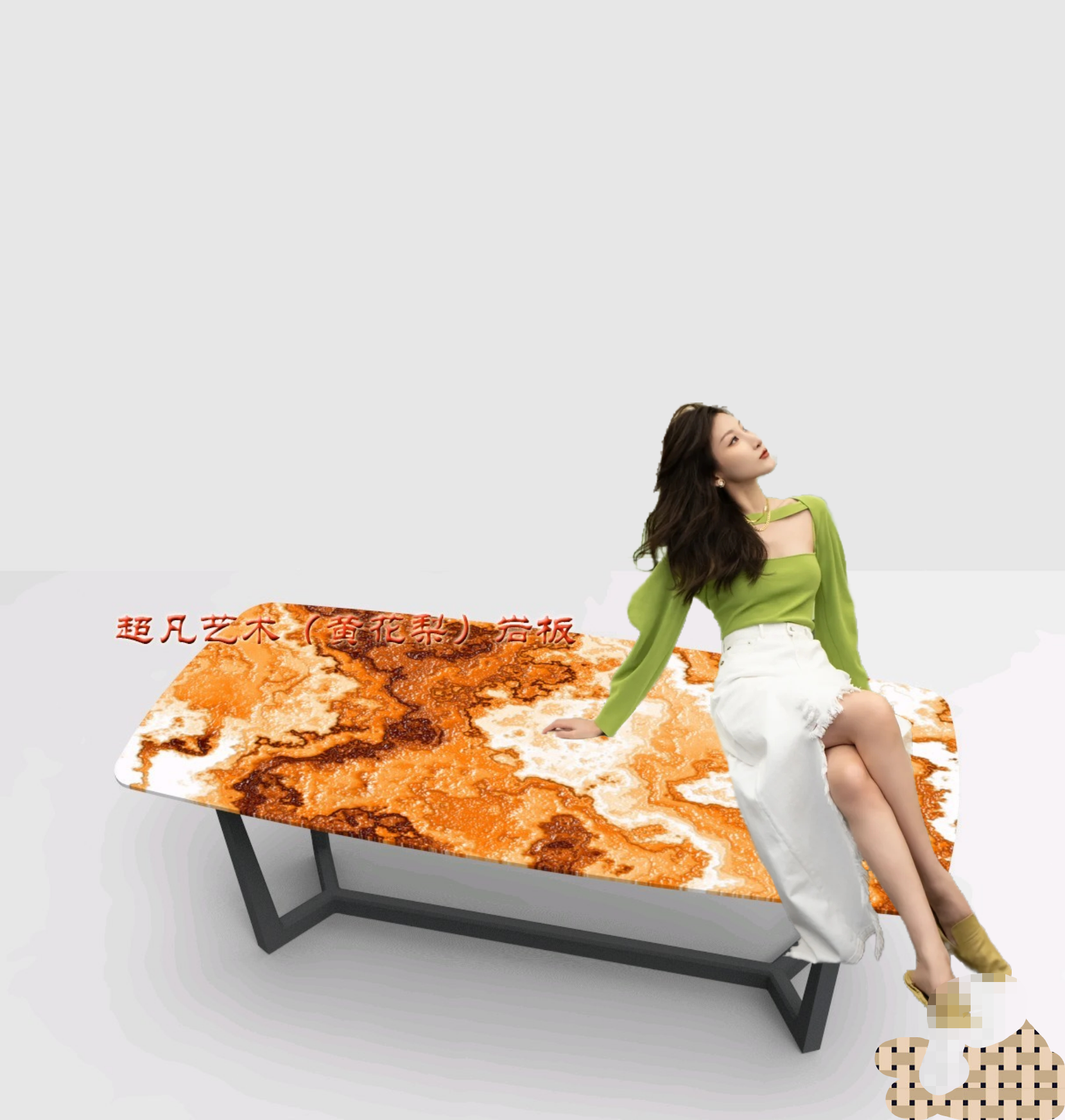 Fine art of positive energy，MICAHSO，Art mural，Extraordinary jade，Original rock board furniture，Extraordinary art and scientific innovation，