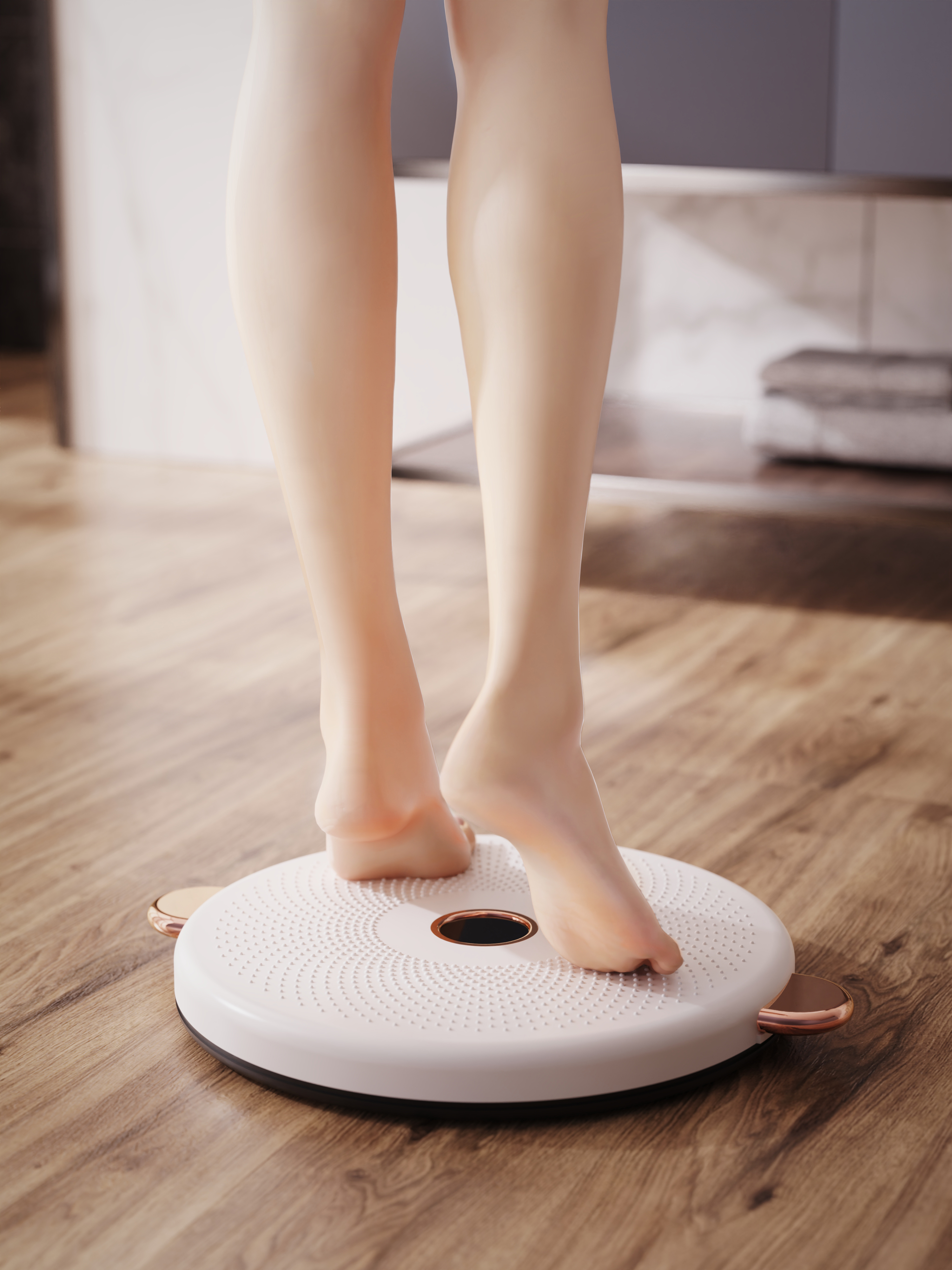 Waist twisting disc, fitness，