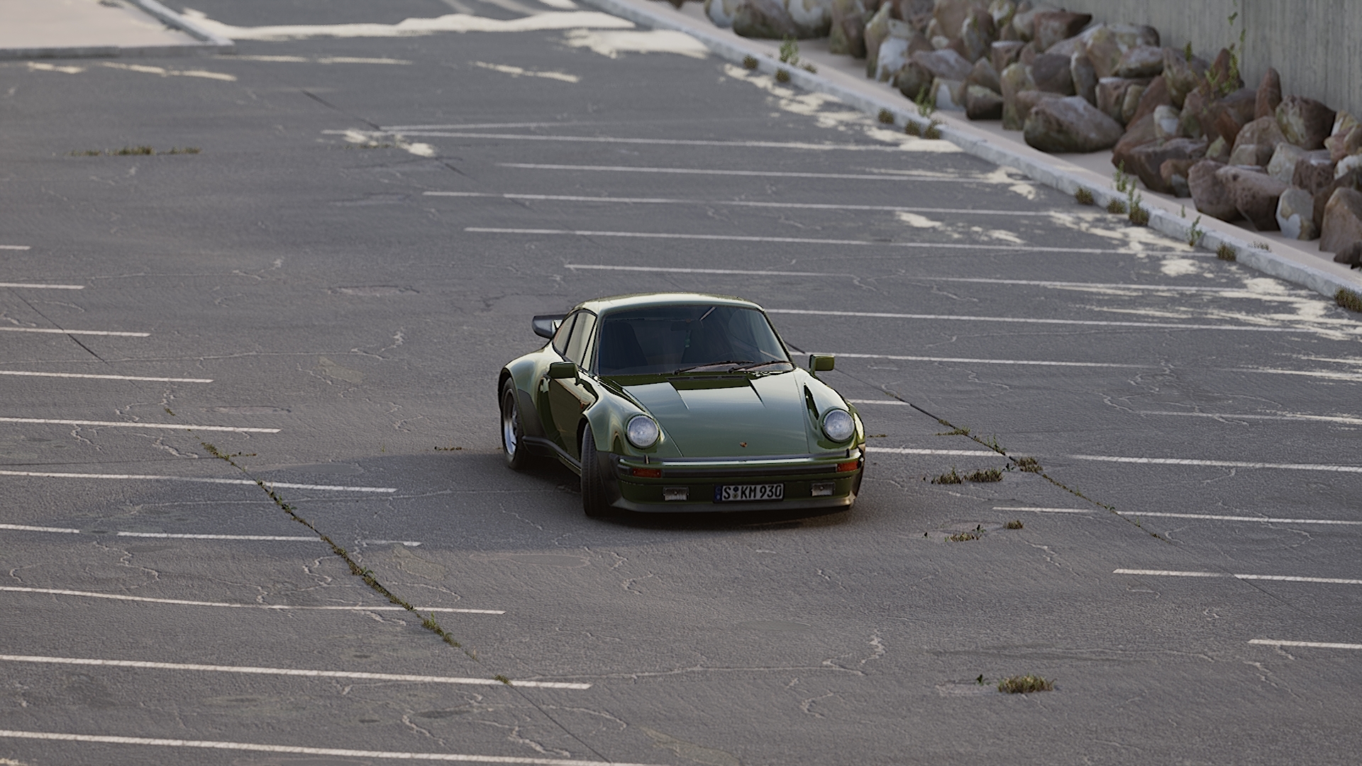 Unreal 4，UE4，Car rendering，