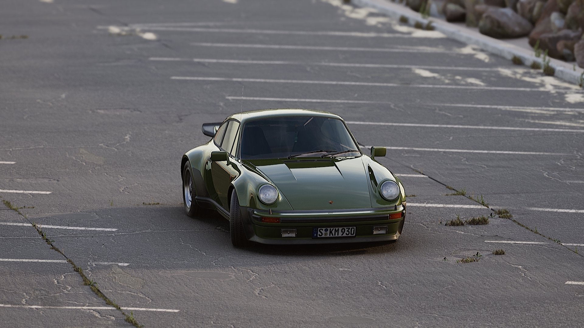 Unreal 4，UE4，Car rendering，